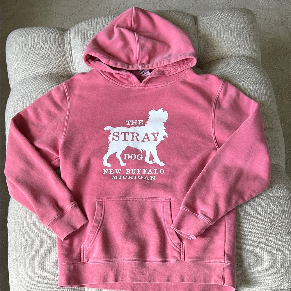 Pink Stray Dog Hoodie